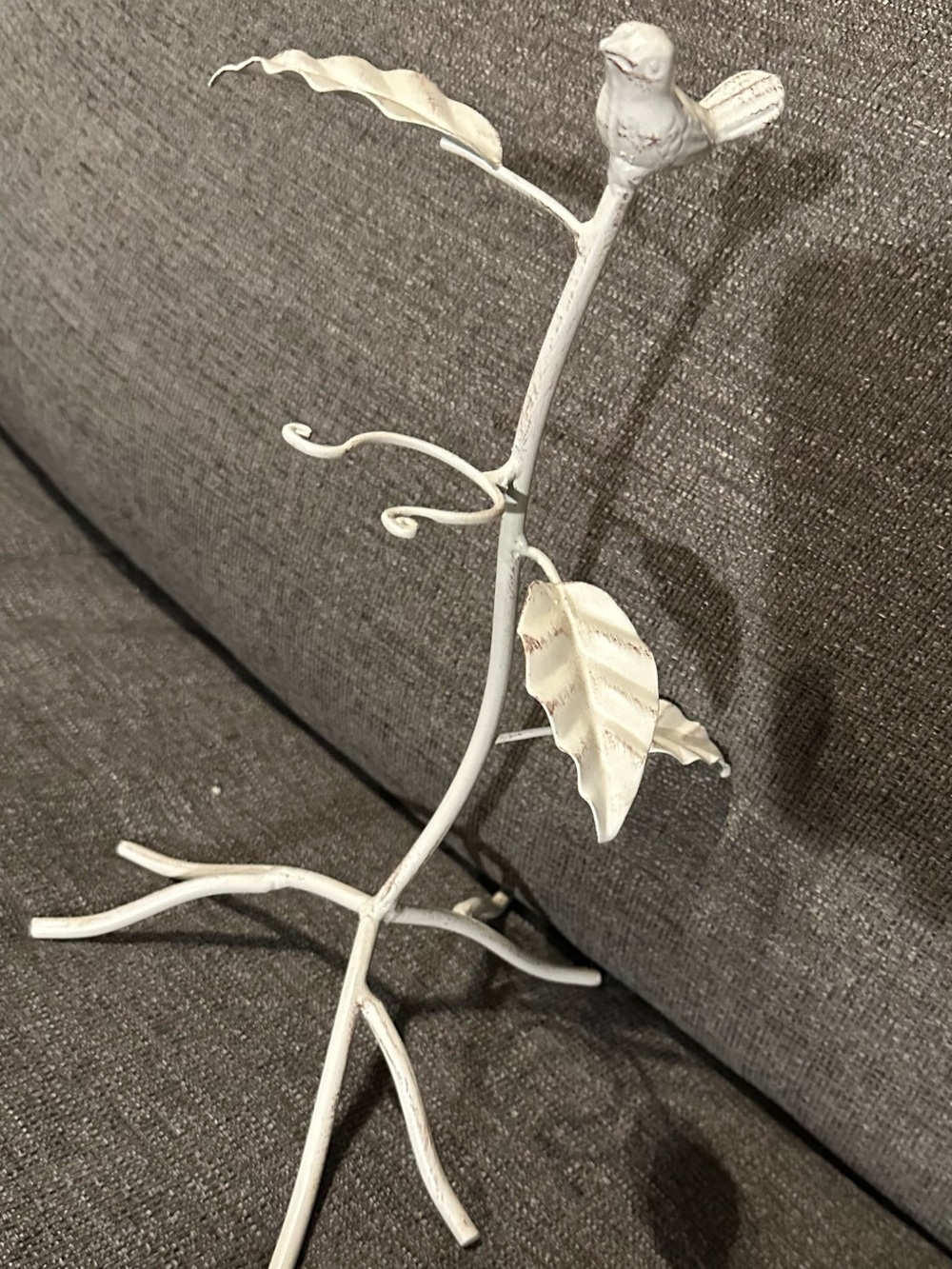 Metal Bird Tree Branch Jewelry stand